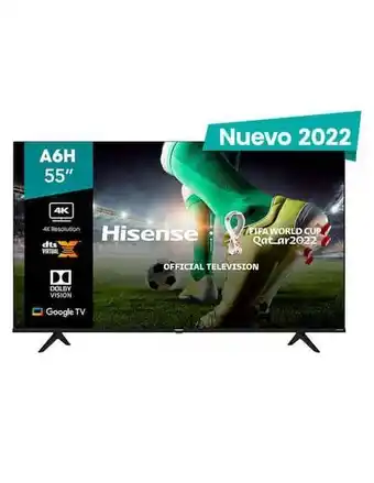 Suburbia Pantalla hisense uhd smart tv de 55 pulgadas 4k 55a6h con android tv oferta