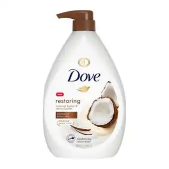 Sam's Club Jabón corporal dove coco y cacao 1 l oferta