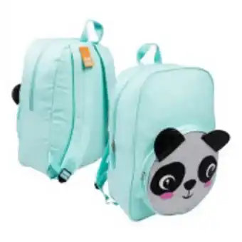 Mochila infantil niñas panda glitter moda animalitos
