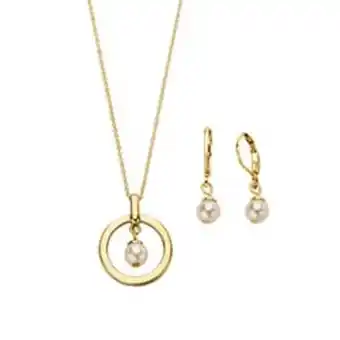 Ésika Estuche collar + aretes golden unity oferta