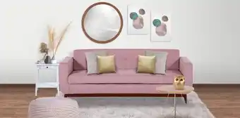 Muebles Dico Sofá finley plus rosa oferta