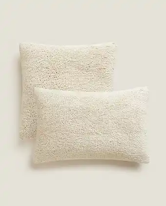 ZARA HOME Funda de cojín textura oferta