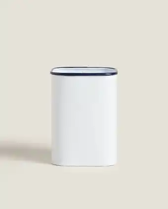 ZARA HOME Vaso esmaltado perfil azul oferta