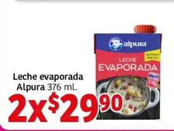 Soriana Híper Alpura Leche Evaporada 376 ml oferta