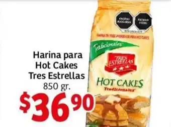 Tres Estrellas Harina para Hot Cakes 850gr