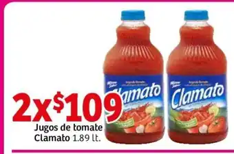 Soriana Híper Clamato Jugos de tomate 1.89 lt oferta