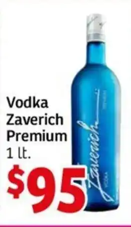 Soriana Híper Zaverich Premium Vodka 1 lt oferta