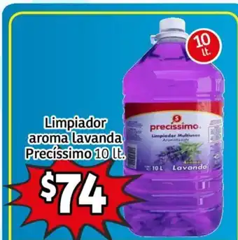 Soriana Híper Precissimo limpiador aroma lavanda 10 lt oferta