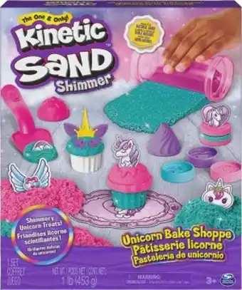 Kinetic sand: pastelería unicornios