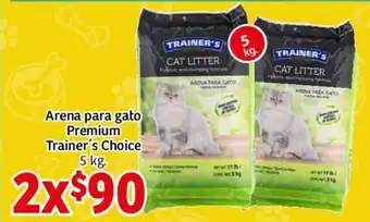 Soriana Híper Trainer's Choice Arena para gato Premium 5 kg oferta