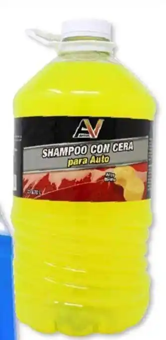 Soriana Híper Autovit Shampoo C/Cera Alto Brillo 3.78 L oferta
