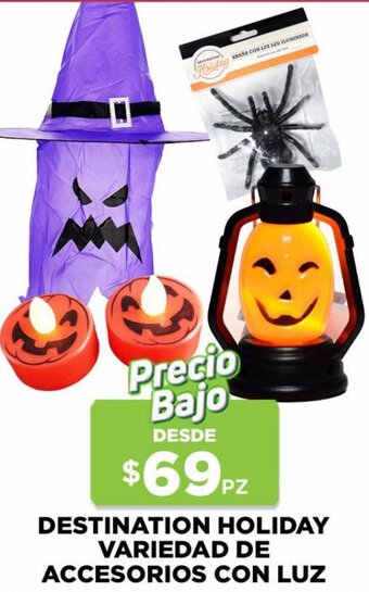HEB Destination Holiday Variedad de Accesorios con Luz oferta