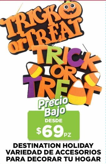 HEB Destination Holiday Variedad de Accesorios para Decorar Tu Hogar oferta
