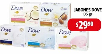 Farmacias Guadalajara Jabones Dove 135g oferta
