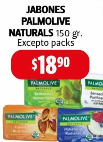 Farmacias Guadalajara Jabones Palmolive Naturals 150g oferta