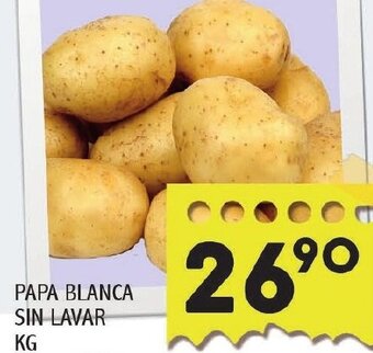 Alsuper Papa Blanca Sin Lavar oferta