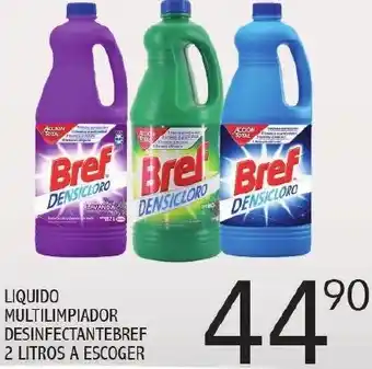 Liquido Multilimpiador Desinfectantebref 2L a Escoger