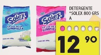 Alsuper Detergente Solex 800g oferta