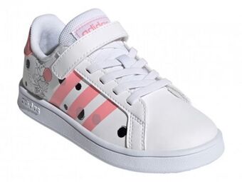 Calzzapato Adidas fz3241 *ftwwht/suppop/cblack grand court c 17-22 oferta