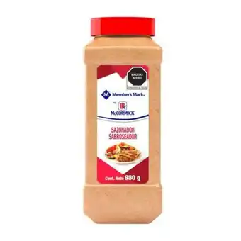 Sam's Club Sazonador member's mark by mccormick sabroseador 980 g oferta