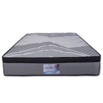 El Bodegón Colchón wendy blanco - gris silver individual oferta