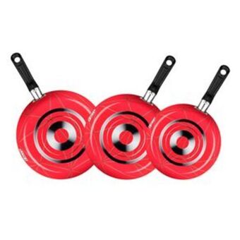 El Bodegón Set de sartenes ekco one 3 piezas hechos de aluminio con antiadherente oferta