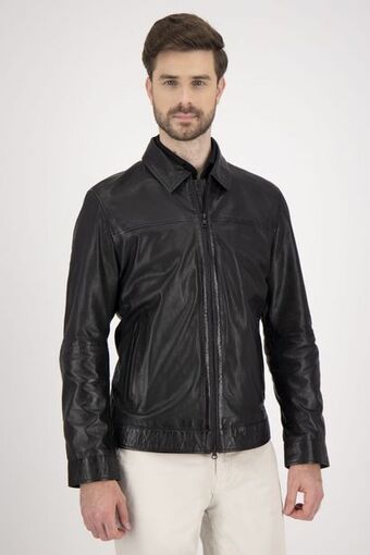 Chamarra piel roberts regular fit