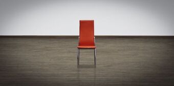 Muebles Dico Silla tapizada parker rojo oferta