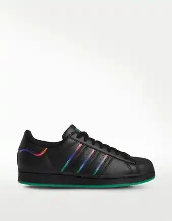 Tenis adidas superstar green