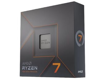 PCEL Procesador amd ryzen 7 7700x de séptima generación, 4.5 ghz (hasta 5.4 ghz), socket am5, caché 32mb, 8 núcleos, 105w. oferta