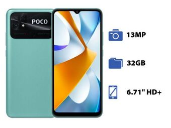 PCEL Smartphone xiaomi poco c40: procesador jlq jr510 octa core (hasta 2.0ghz), memoria ram de 3gb, almacenamiento de 32gb, pantal oferta