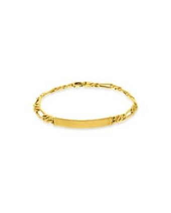 Joyerías Bizzarro Esclava de oro para hombre oferta