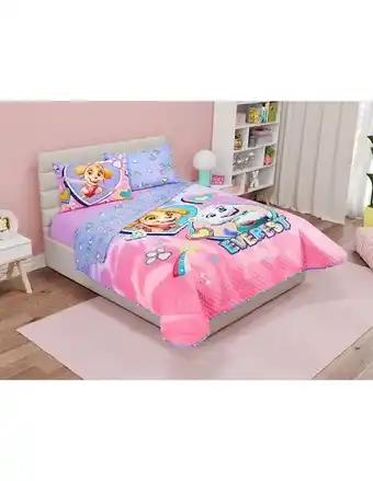 Set de edrecolcha providencia matrimonial paw patrol