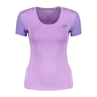 Skechers Playera manga corta skechers sport running para mujer oferta