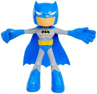 Juguetrón Mattel justice league batman azul con gris flexible de 18 cm glp07 oferta