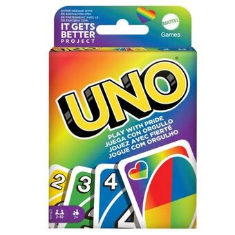 Juguetrón Mattel uno play with pride juego de mesa gth19 oferta