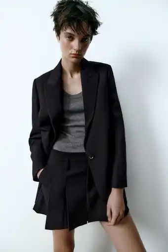 Blazer oversize bolsillos
