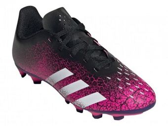 Calzzapato Adidas fw7536 shock pink/cloud white/core black predator freak .4 fxg j 17-24.5 oferta