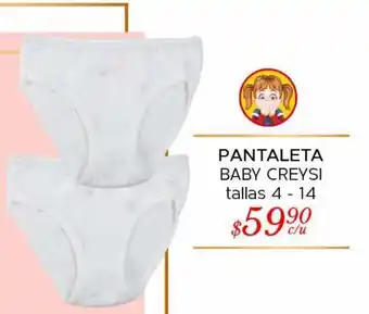 DelSol Pantaleta baby creysi oferta