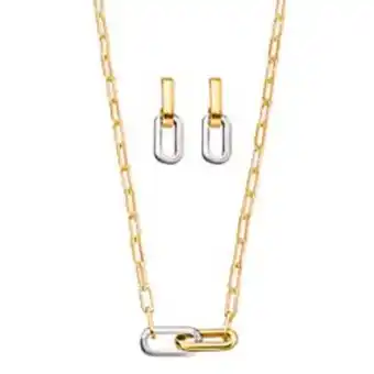 Ésika Estuche collar + aretes absolute chain oferta