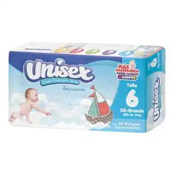 Mega Soriana Pañal baby essentials unisex et6 unisex 40 piezas oferta