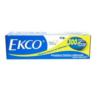 El Bodegón Plástico adherente ekco de 300m x 30cm de máxima resistencia y adherencia. oferta