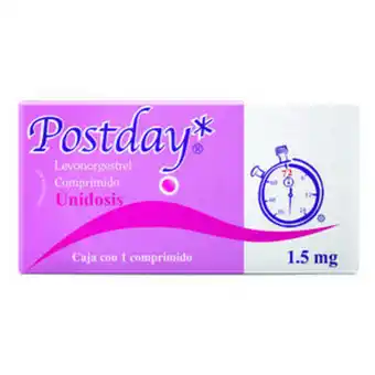 Postday unidosis 1.5mg 1 comp