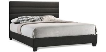 Muebles Dico Cama tapizada alba gris oferta