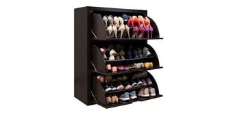 Muebles Dico Zapatera levadiza café oferta