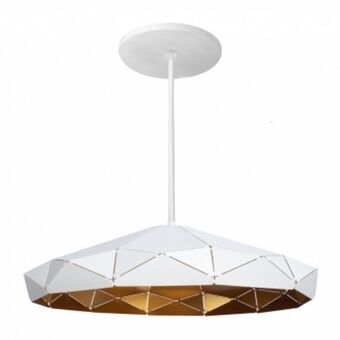 Muebles Dico Lámpara de techo owen metal blanco oferta