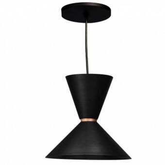 Muebles Dico Lámpara de techo odi metal negro oferta