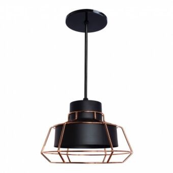 Muebles Dico Lámpara de techo zerena metal negro oferta