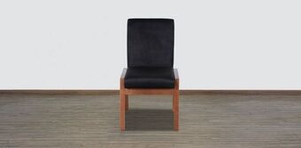 Muebles Dico Silla kansas nogal con negro oferta
