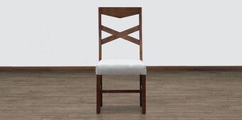 Muebles Dico Silla capitonada mika nogal oferta